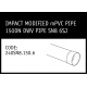 Marley Impact Modified mPVC Pipe 150DN DWV Pipe SN8 6SJ - 240SN8.150.6